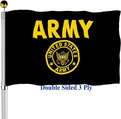 Army crest flag 3x5 outdoor - flag,