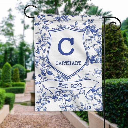 Personalized welcome flag - personalized,